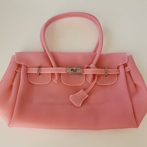 Elegant Pink Women's Handbag